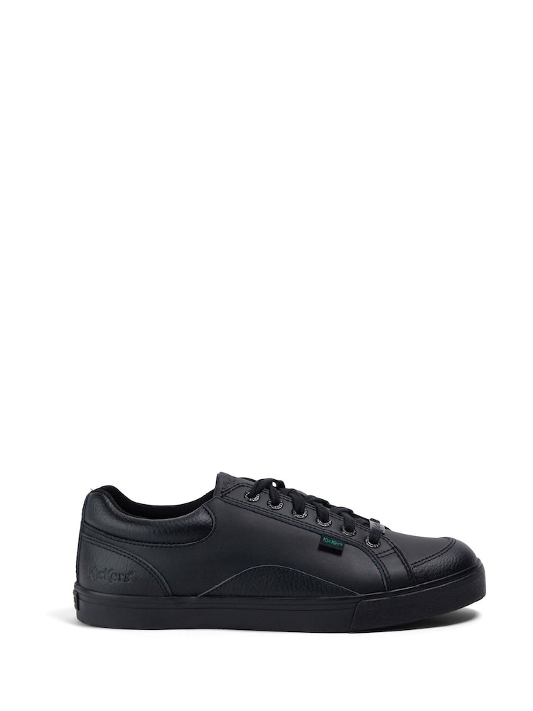 Kickers Black Tovni Lo Mix Trainers - Image 1 of 6