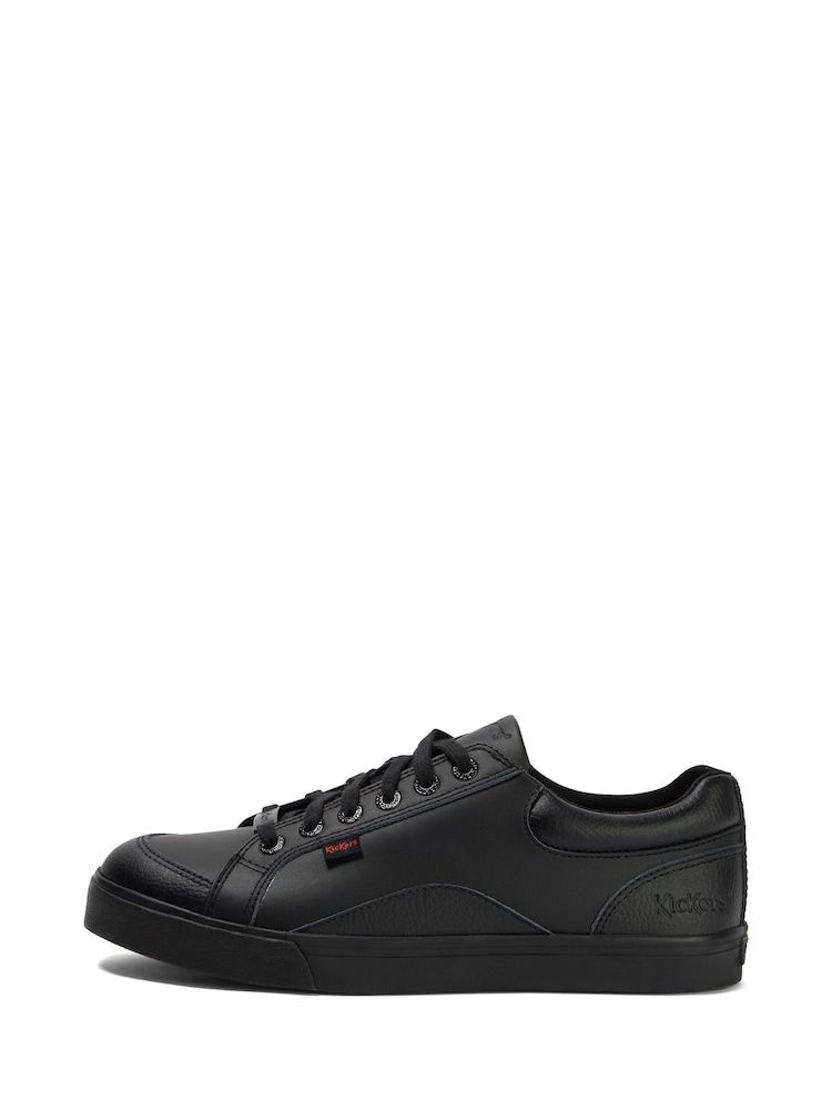 Kickers Black Tovni Lo Mix Trainers - Image 2 of 6
