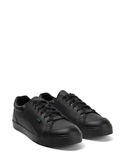 Kickers Black Tovni Lo Mix Trainers - Image 3 of 6