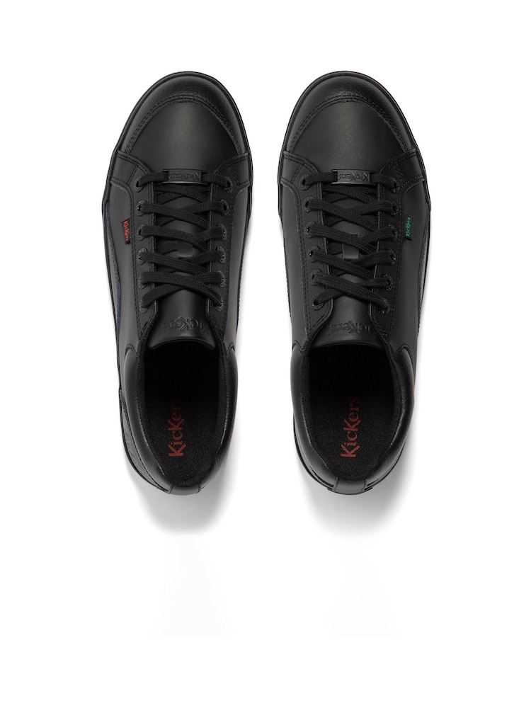Kickers Black Tovni Lo Mix Trainers - Image 6 of 6