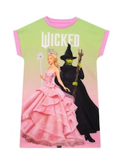 Character Pink Wicked Glinda And Elphaba Nightdress - Image 1 of 6