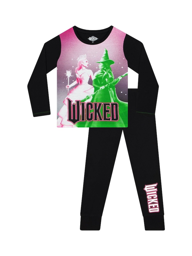 Character Wicked Elphaba Long Sleeve 100% Cotton Pyjamas Set - Bild 1 von 8 Character Wicked Elphaba Long Sleeve 100% Cotton Pyjamas Set - Bild 1 von 8
