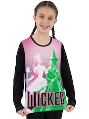 طقم من بيجامة قطن 100% بكُم طويل بتصميم مستوحى من شخصية Wicked Elphaba - صورة 8 من 8