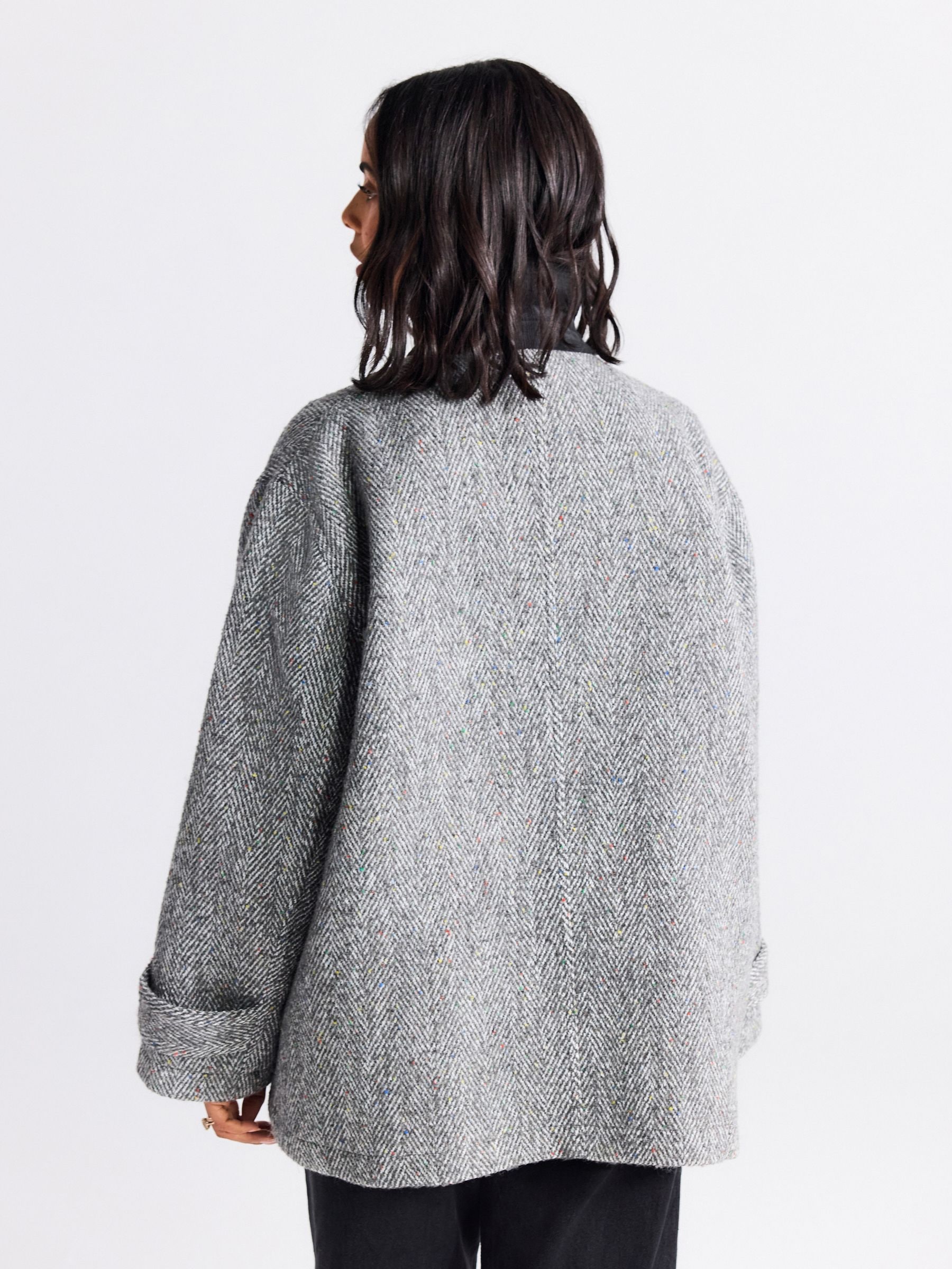 Buy Grey Cord Collar Heritage Coat from the Next UK online shop