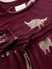 Berry Hamish Cosy Long Sleeve Pyjamas - Image 2 of 3