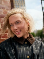 Navy Cord Collar Heritage Coat - Image 4 of 4
