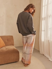 Orange Pumpkin Sweatshirt and Flannel Pyjamas - Image 4 of 9