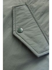 Sage Green Lightweight Padded Rain Jacket - Image 4 of 14