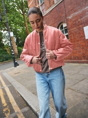 Pink Bomber Jacket - Image 2 of 5