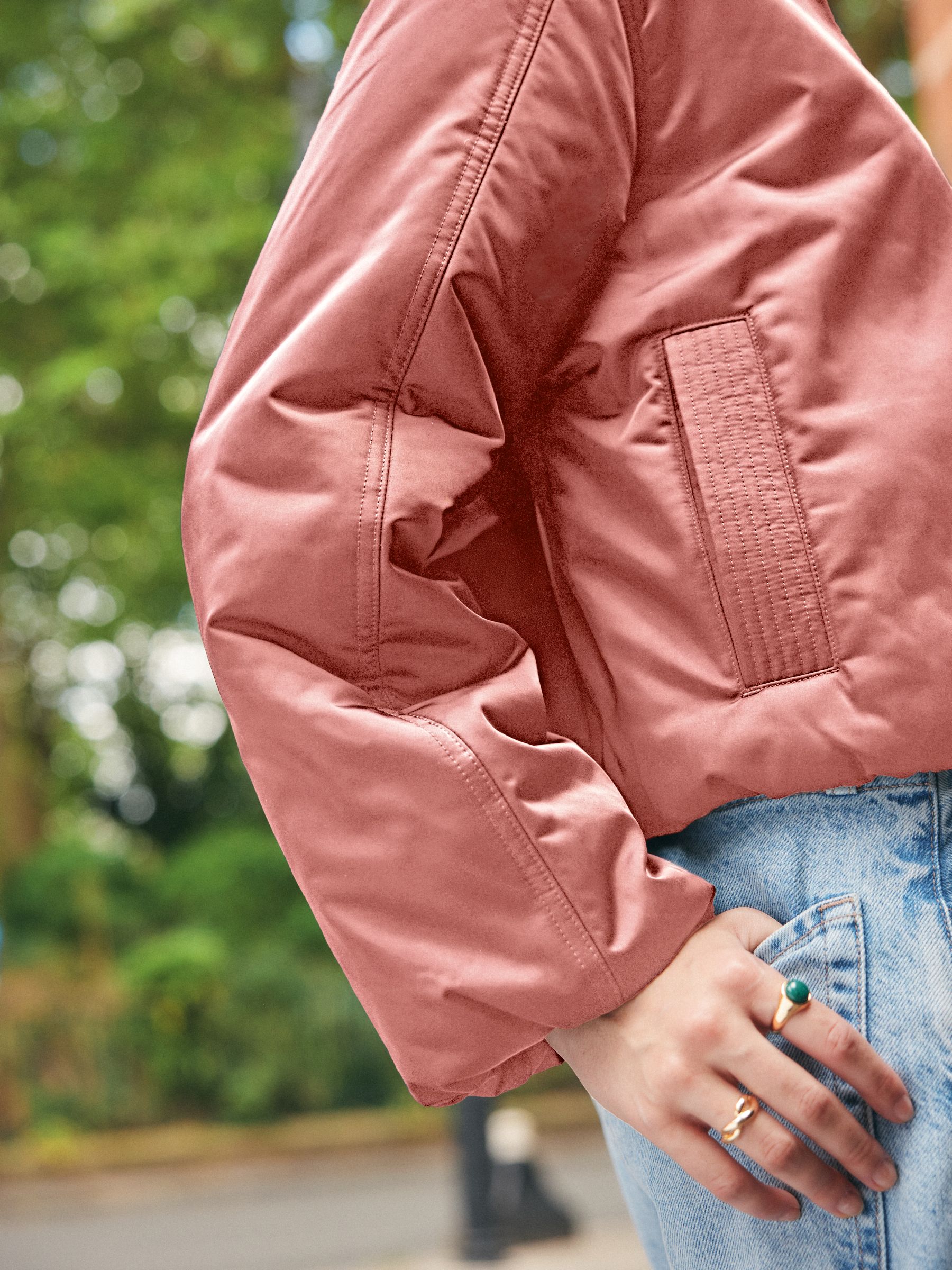 Buy Pink Bomber Jacket from Next USA