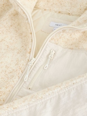 Neutro - Borg Zip Through Jacket - Imagem 9 de 9