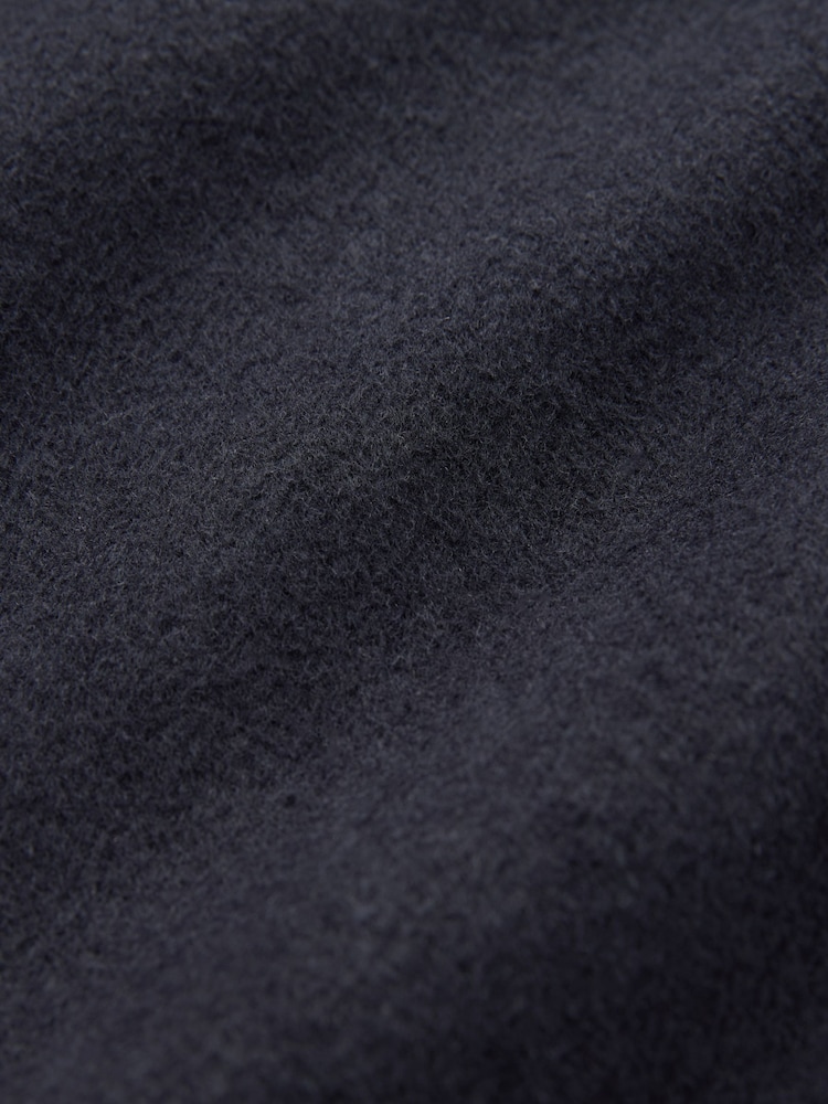 Navy Handsewn Zip Through Jacket - Image 7 of 7
