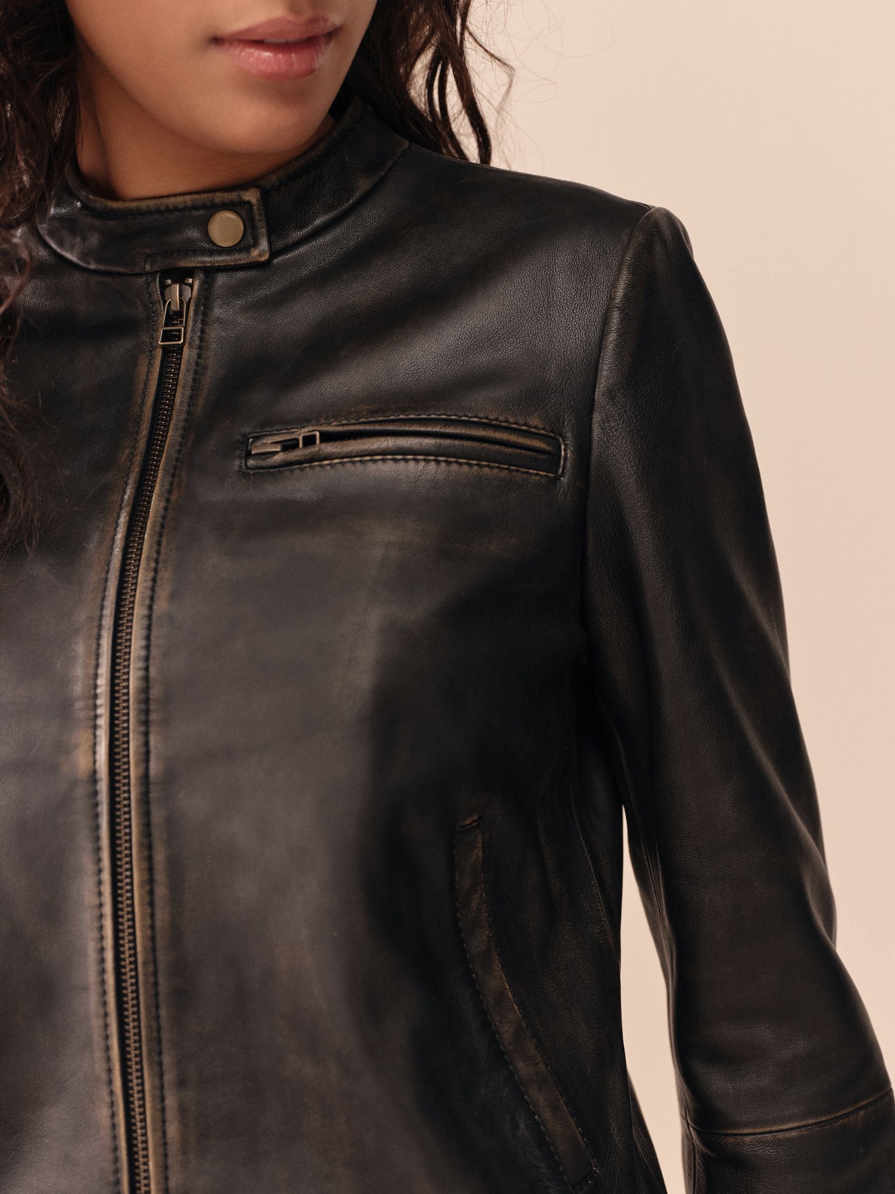 ジャケット・アウター Collarless Hole Jacket with Leather Belt Amazon.com: YXYECEIPENO Men's PU Leather Jacket Without