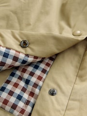 Neutral Lightweight Padded Jacket with Cord Collar - Image 3 of 5
