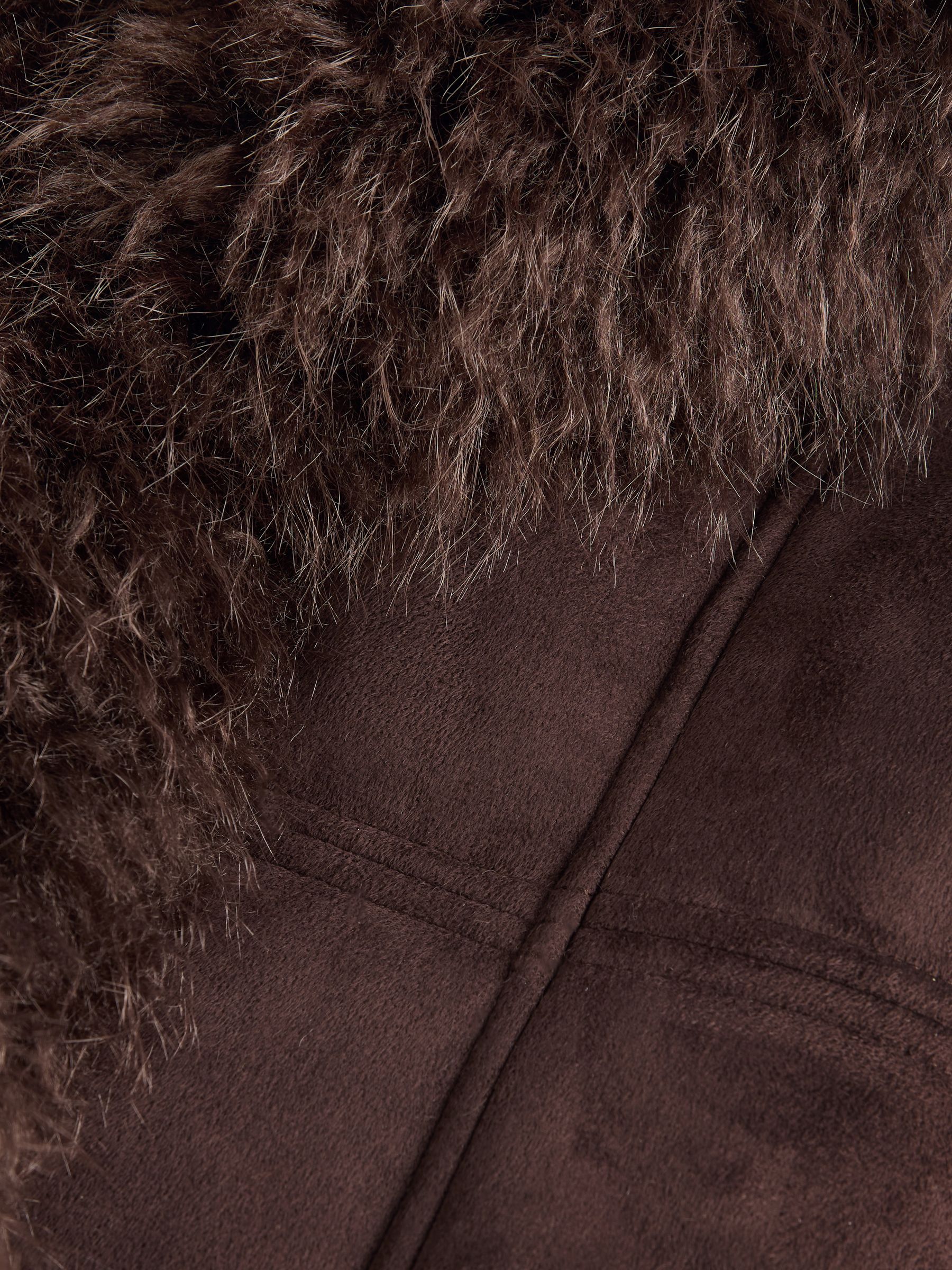 Buy Chocolate Brown Penny Lane Faux Fur Lined Jacket from Next Canada