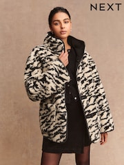 Monochrome Borg Reversible Jacket - Image 5 of 15