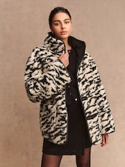 Monochrome Borg Reversible Jacket - Image 8 of 15