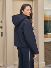 Navy Borg Reversible Rain Jacket - Image 10 of 15