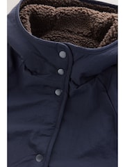 Navy Borg Reversible Rain Jacket - Image 1 of 15