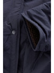 Navy Borg Reversible Rain Jacket - Image 3 of 15