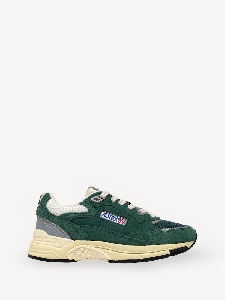 AUTRY Green Hyperway Low Top Trainers - Image 1 of 6 AUTRY Green Hyperway Low Top Trainers - Image 1 of 6
