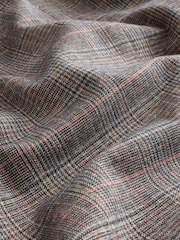 Grey Check Collared Bomber Jacket - Image 8 of 8