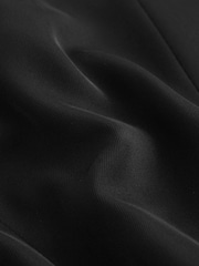 Black Collarless V-Neck Blazer - Image 7 of 8