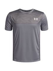 Under Armour Grey Tech Utility Short Sleeve T-Shirt - Image 1 of 2