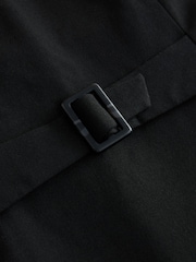 Negro - Chaleco sartorial entallado de lana - Imagen 2 de 3