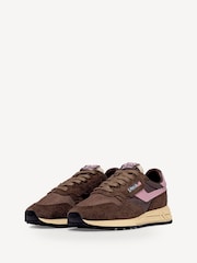 AUTRY Brown Reelwind Low Trainers - Image 2 of 6