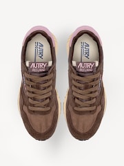 AUTRY Brown Reelwind Low Trainers - Image 6 of 6