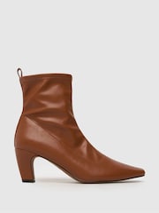 Rjava - Schuh Aries Heeled Raztegljivo čevlji - Slika 1 iz 4