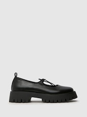 Schuh Liya Bow Tie Mary Jane Black Shoes - Image 2 of 4