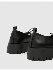 Schuh Liya Bow Tie Mary Jane Black Shoes - Image 4 of 4