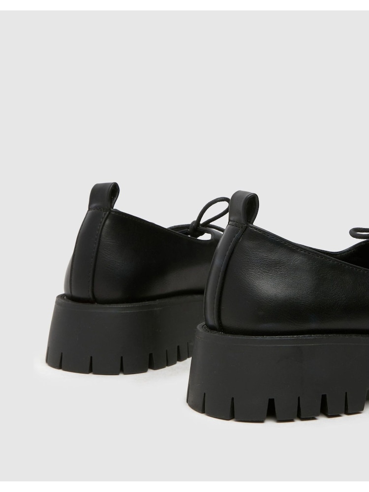 Schuh Liya Bow Tie Mary Jane Black Shoes - Image 4 of 4