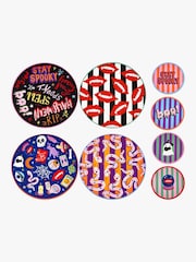 Eleanor Bowmer Multi Halloween Spooky Placemat & Coaster Set - Image 8 of 8