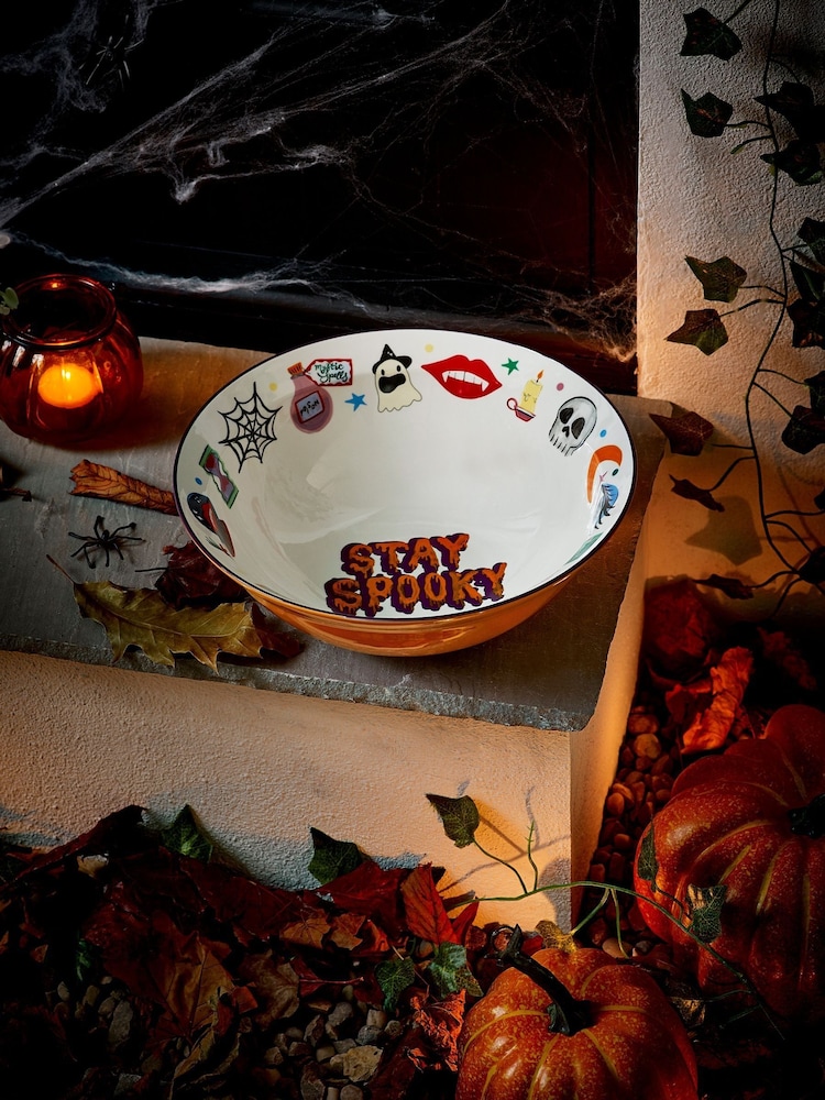 Eleanor Bowmer Multi Halloween Spooky Treat Serve Bowl - Image 2 of 5