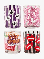 Eleanor Bowmer Set of 4 Multi Halloween Spooky Tumblers - Image 3 of 9