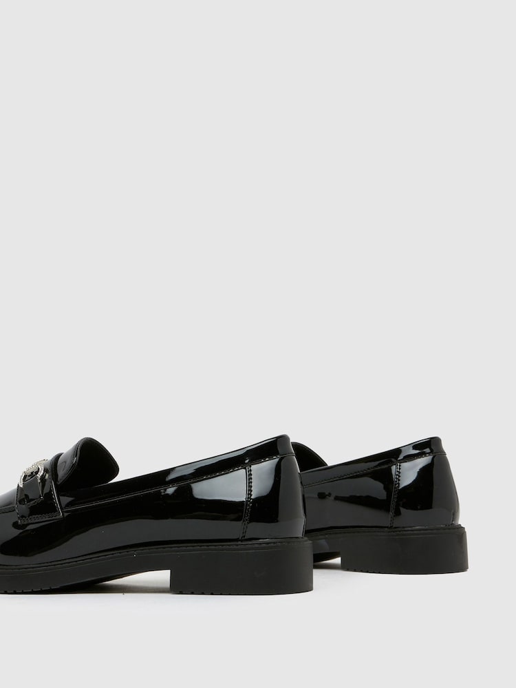 Lior Patent Embellished Loafers - Image 4 of 4
