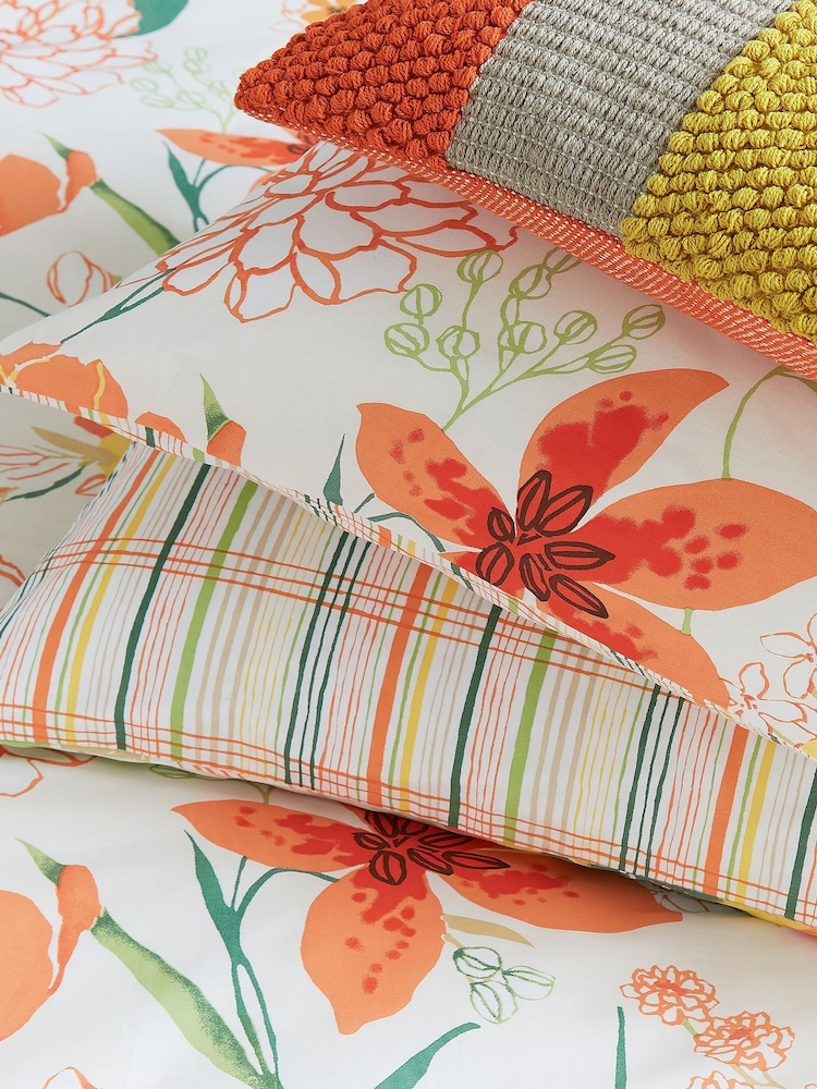 Helena Springfield Mango Bella 100% Cotton Duvet Cover and Pillowcase Set - Image 4 of 5