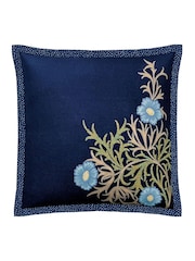 Morris & Co Seaweed 100% Cotton Cushion - صورة 2 من 4