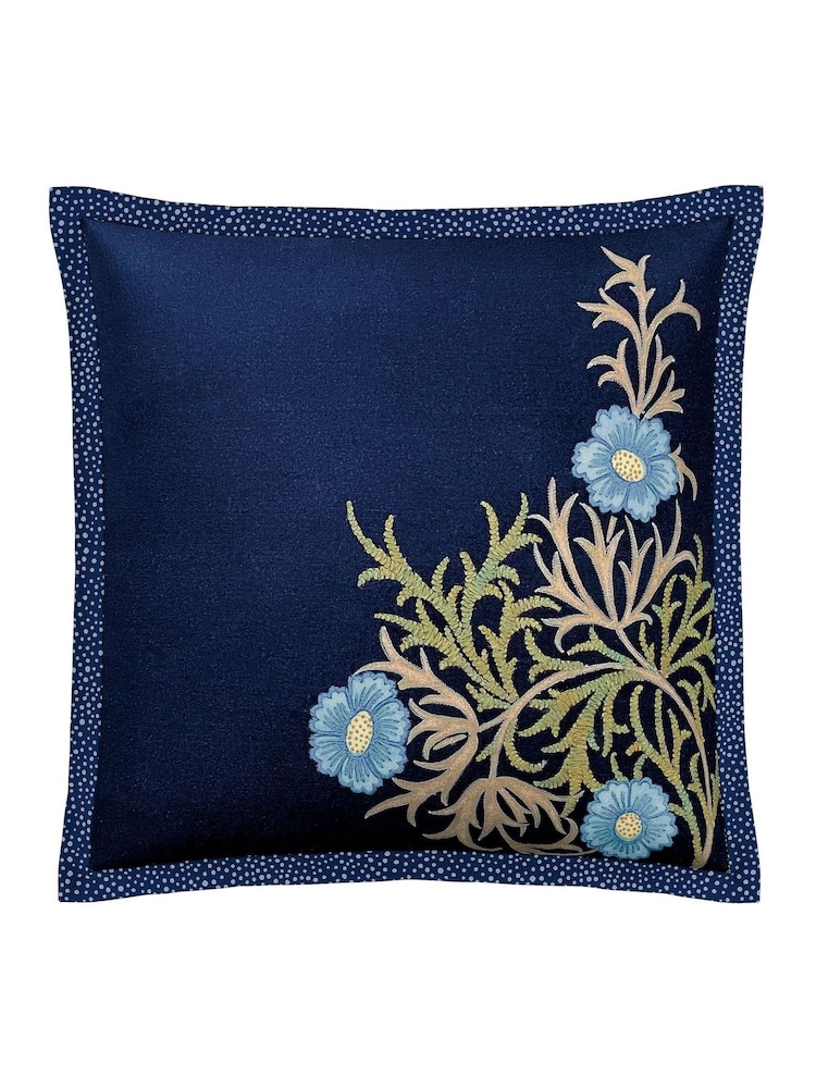 Morris & Co Seaweed 100% Cotton Cushion - صورة 2 من 4