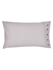 Bedeck of Belfast Pink Claudia Pillowcases Pair - Image 2 of 4
