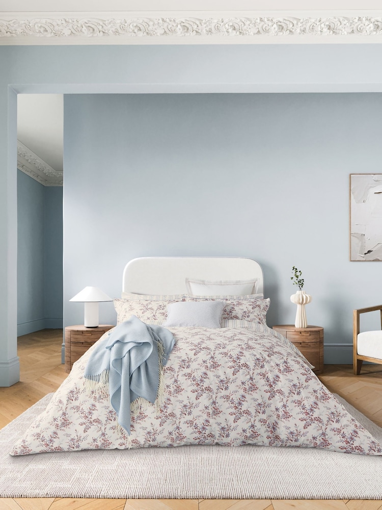Bedeck of Belfast 100% Cotton Rosanna Duvet Cover and Pillowcase Set - صورة 1 من 4