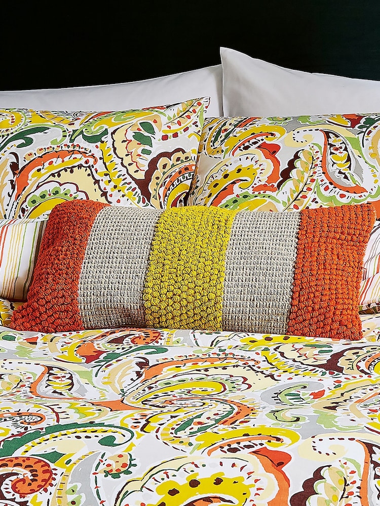 Helena Springfield Mango Penny Duvet Cover and Pillowcase Set - Image 5 of 6