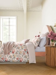 Bedeck of Belfast Coral Yellow Marielle 100% Cotton Pillowsham - Image 3 of 4