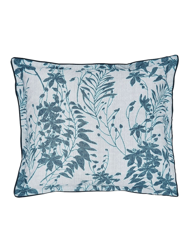 Bedeck of Belfast 100% Cotton Mieko Square Pillowcases Pair - Imagen 4 de 4
