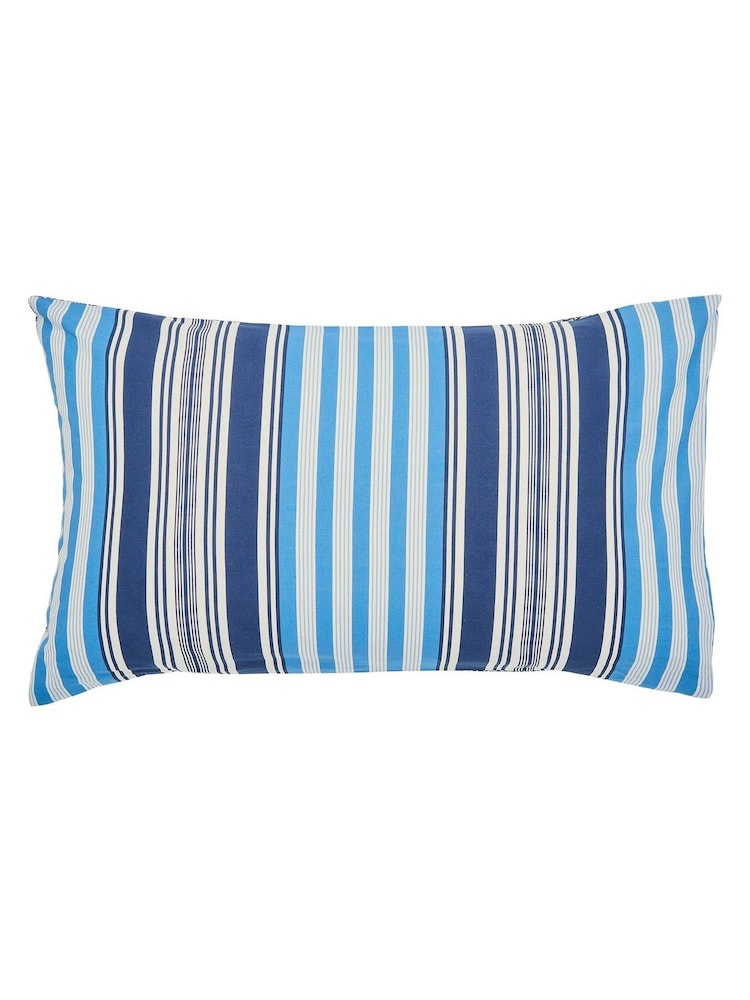 Helena Springfield Beach House Stripe Duvet Cover and Pillowcase Set - Image 3 of 5