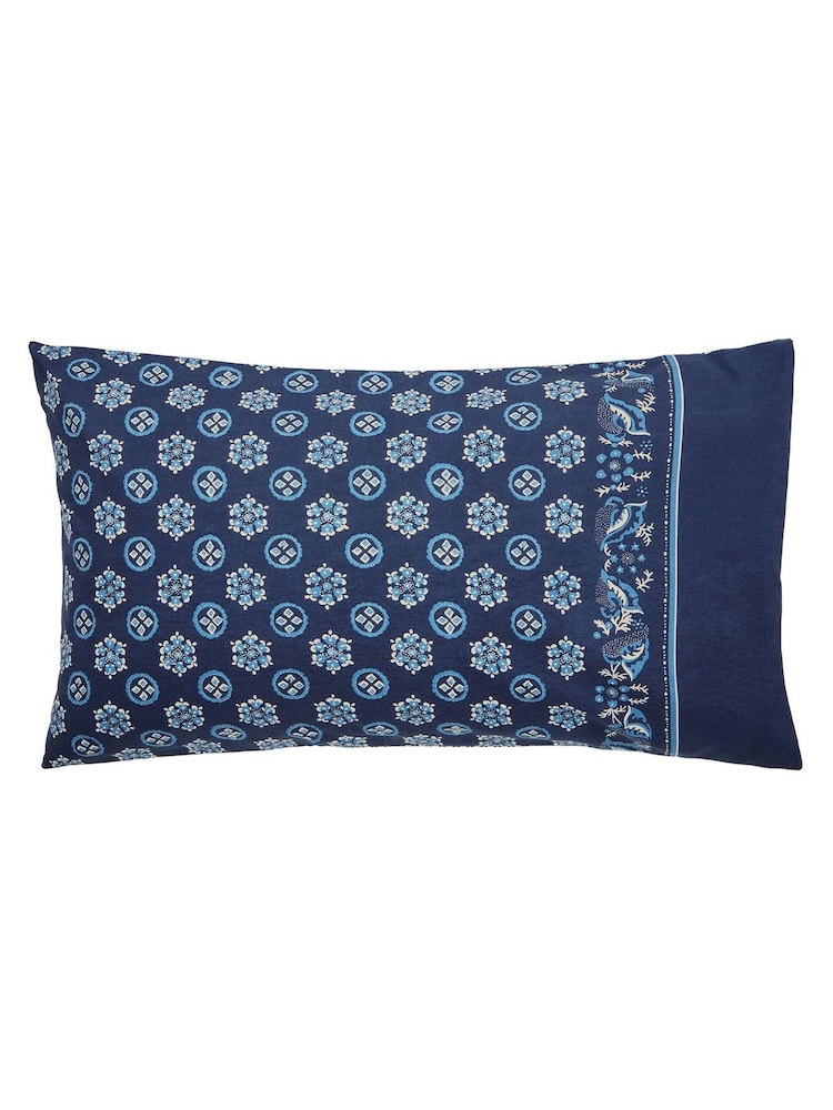 Helena Springfield Cobalt Blue Navy Tobay Cobalt Duvet Cover and Pillowcase Set - Image 5 of 5 Helena Springfield Cobalt Blue Navy Tobay Cobalt Duvet Cover and Pillowcase Set - Image 5 of 5