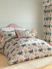 Sanderson White Pinery Embroidered Square Pillowcase Pair - Image 4 of 4